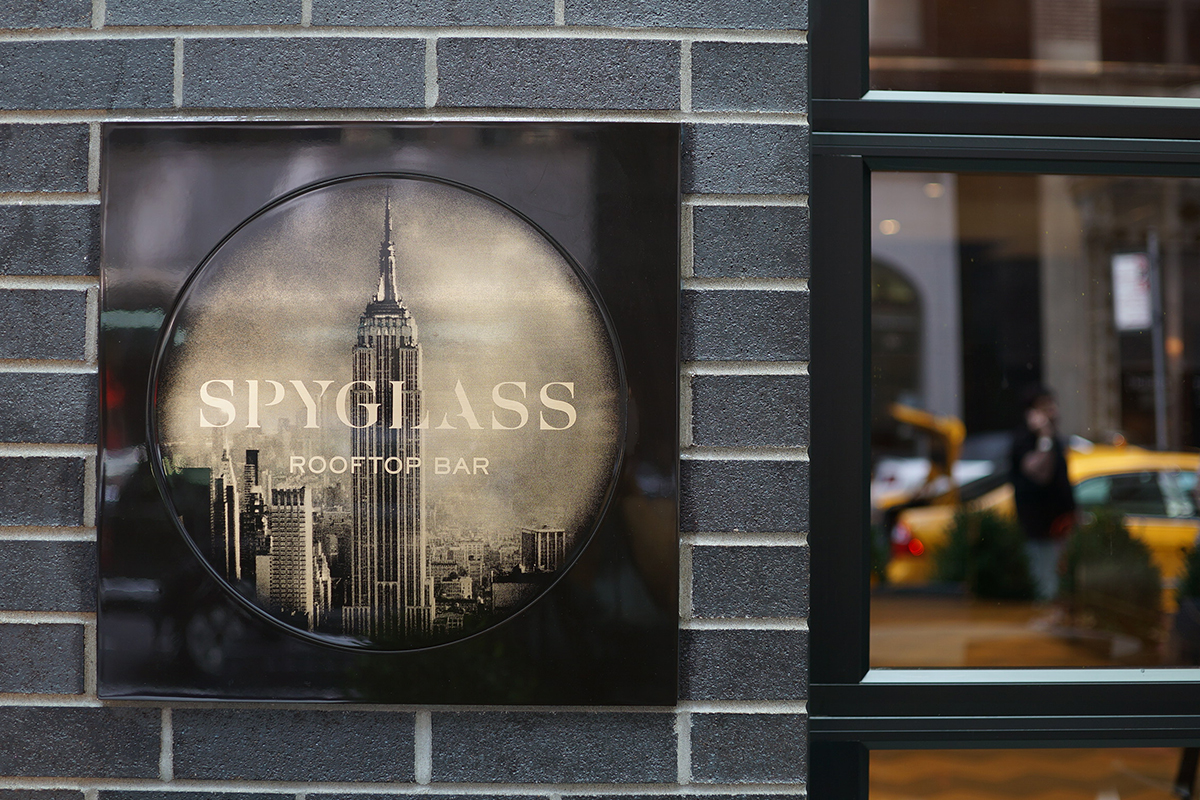 Spyglass Engraved Signage